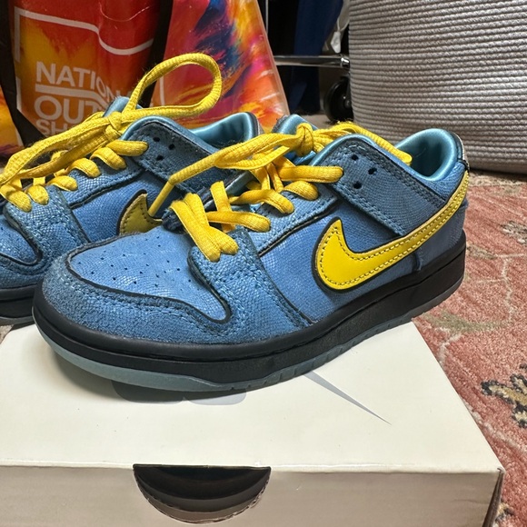 The Powerpuff Girls x Nike Dunk Low Pro SB Size 12c - Picture 3 of 8